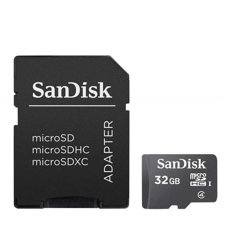 کارت حافظه microSDHC سن دیسک سری SDSDQM ظرفیت 32گیگابایت به همراه آداپتور SD کارت حافظه microSDHC سن دیسک سری SDSDQM ظرفیت 32گیگابایت به همراه آداپتور SD