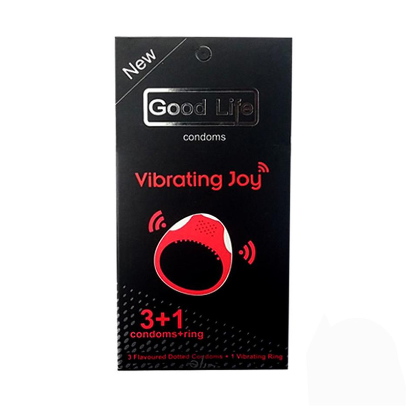 کاندوم گودلایف مدل Vibrating Joy 3+1