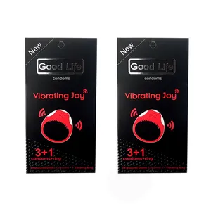 کاندوم گودلایف مدل Vibrating Joy 3+1 بسته 2 عددی