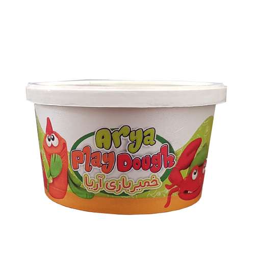 خمیربازی 4 رنگ آریا مدل 1030ماهی