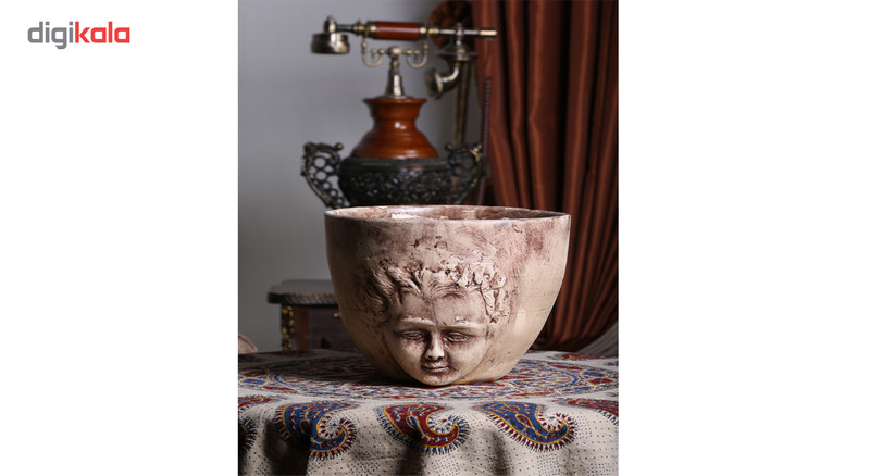 گلدان سیما پردازان پیشرو طرح گلچهره کد SP301 مجموعه 2 عددی