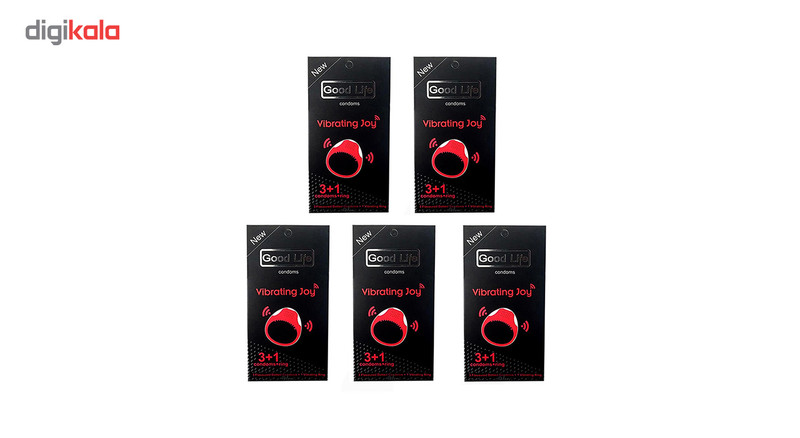 کاندوم گودلایف مدل Vibrating Joy 3+1 بسته 5 عددی کاندوم گودلایف مدل Vibrating Joy 3+1 بسته 5 عددی