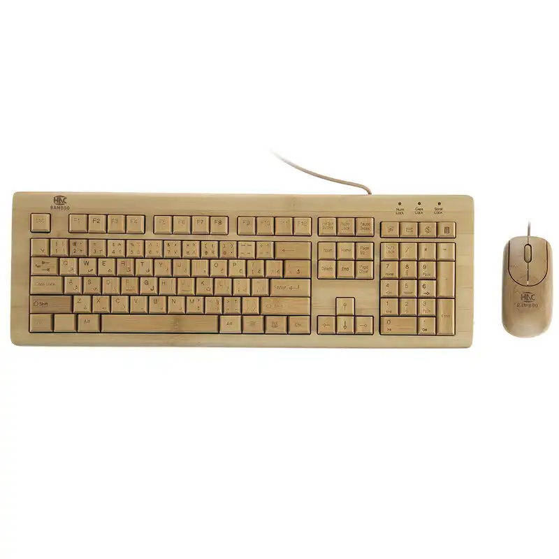 کیبورد و ماوس بامبو کد 5122 با حروف فارسی