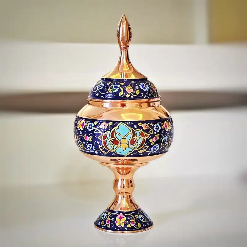 شکلات خوری مسی مدل پرداز کد gold23