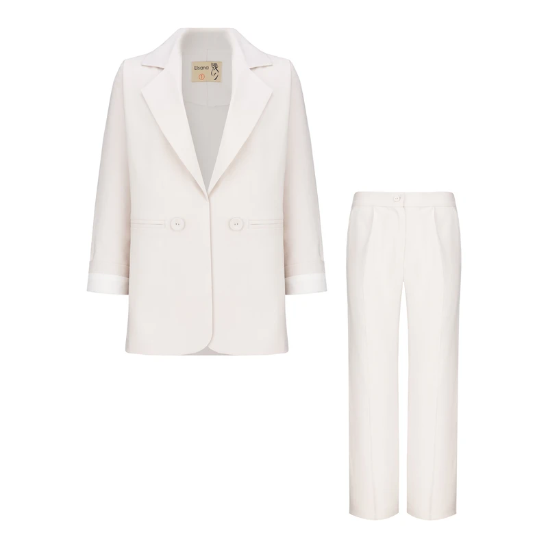 ست کت و شلوار رسمی زنانه السانا مدل سینداد کد 2444