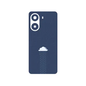 MAHOOT Minimal Data Cloud Cover Sticker for Xiaomi Poco X7 Pro