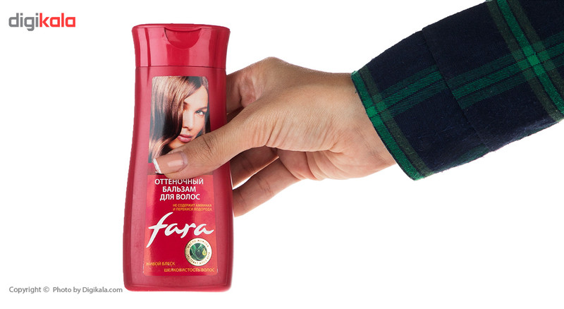 شامپو رنگ فارا مدل Hazelnut شماره 508 حجم 135 میلی لیتر