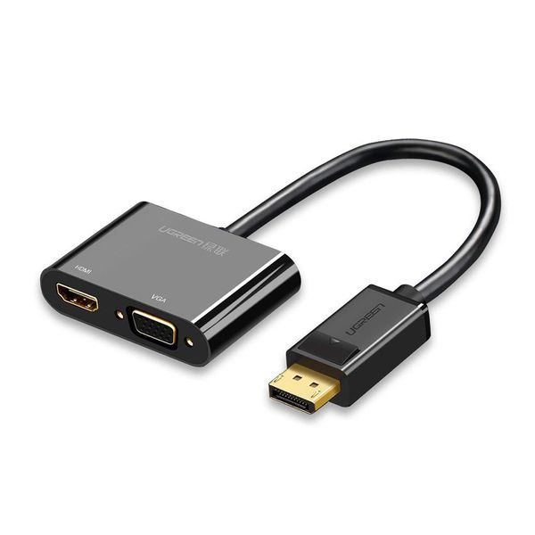 مبدل DisplayPort به HDMI/VGA یوگرین مدل MM138-40367 مبدل DisplayPort به HDMI/VGA یوگرین مدل MM138-40367
