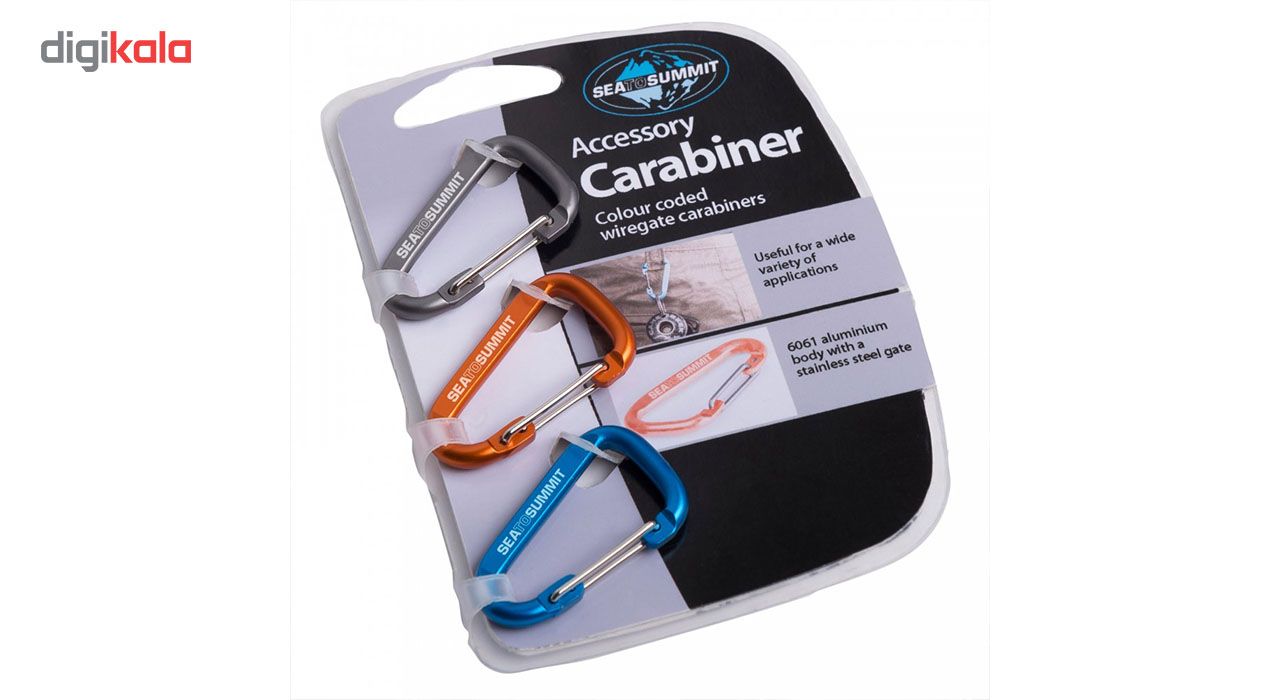 کارابین سی تو سامیت مدل Carabiner بسته 3 عددی