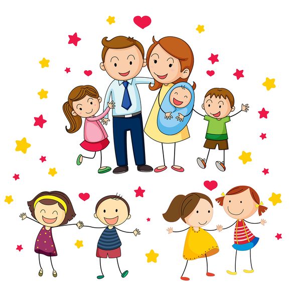 استیکر دیواری صالسو آرت طرح blest famiy a.z استیکر دیواری صالسو آرت طرح blest famiy a.z