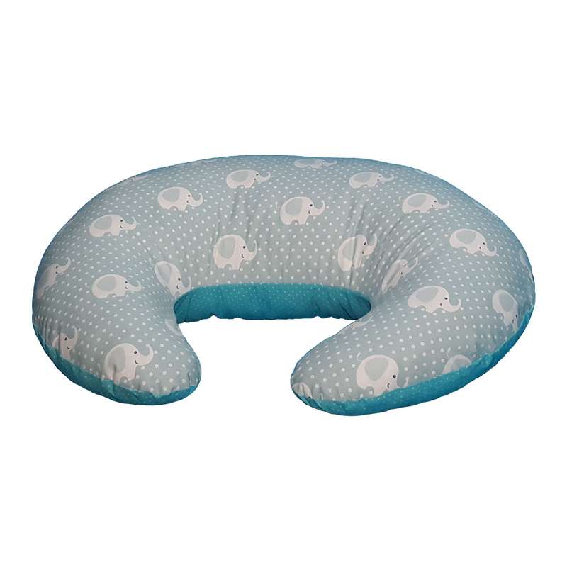 بالش شیردهی نی نی هلپ طرح فیلی خالدار سبز