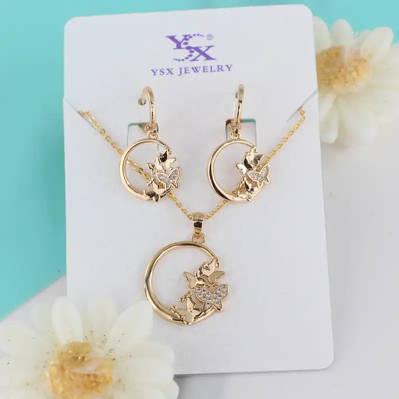 نیم ست زنانه وای اس ایکس مدل پروانه کد AA145