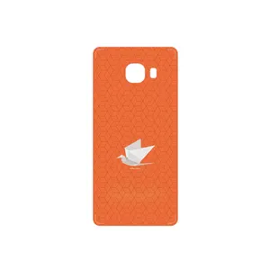 MAHOOT Minimalist origami bird Cover Sticker for Samsung Galaxy C5