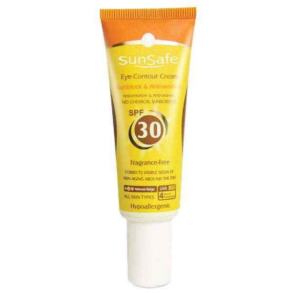 کرم دور چشم حاوی ضد آفتاب سان سیف SPF30 حجم 20 میلی لیتر کرم دور چشم حاوی ضد آفتاب سان سیف SPF30 حجم 20 میلی لیتر