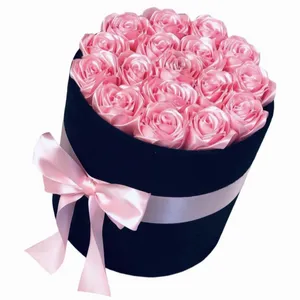 باکس گل مصنوعی مدل گل رز روبانی