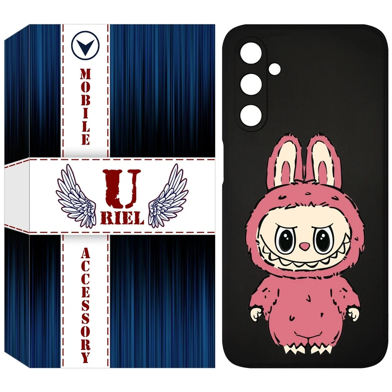کاور یوریل مدل KSH کد 149 طرح عروسک لبوبو مناسب برای گوشی موبایل سامسونگ Galaxy A24