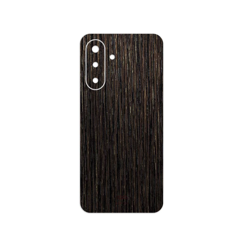 برچسب پوششی ماهوت مدل Dark-Gold-Stripes-Wood مناسب برای گوشی موبایل سامسونگ Galaxy A17 4G