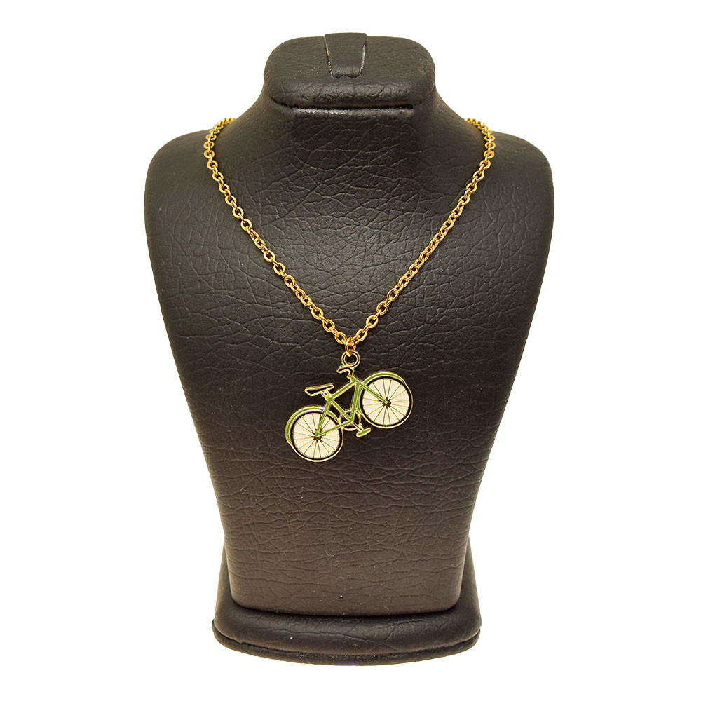گردنبند دخترانه دلنار گالری مدل دوچرخه