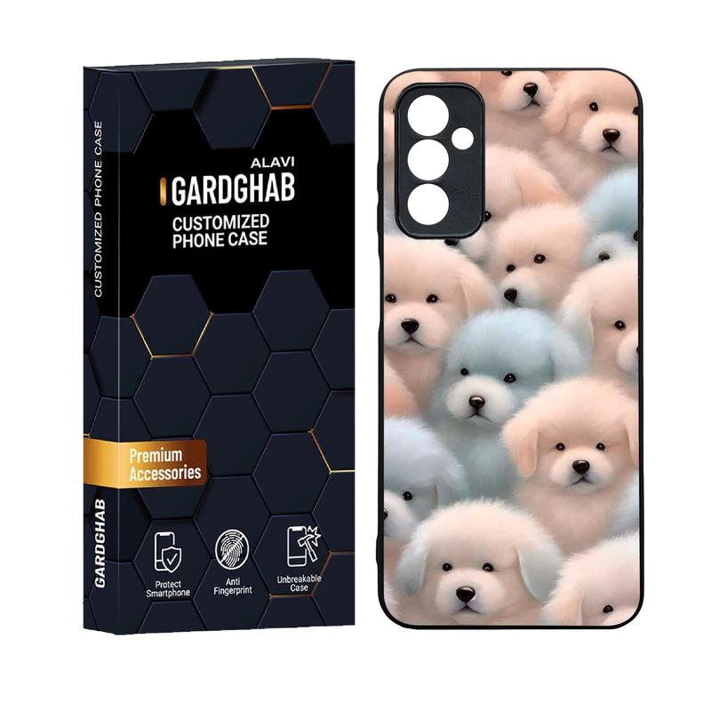 کاور گارد قاب علوی مدل دورژله ای فانتزی مناسب برای گوشی موبایل سامسونگ Galaxy M13 4G