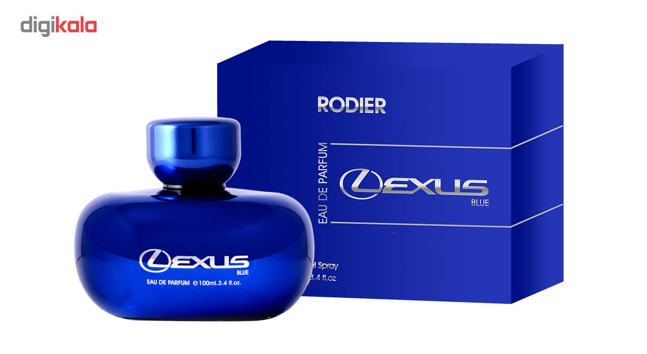 ادو پرفیوم مردانه رودیر لکسوس مدل Lexus Blue حجم 100 میلی لیتر - - 2