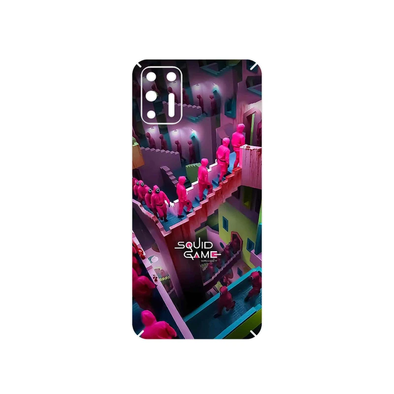 برچسب پوششی ماهوت مدل Squid Game مناسب برای گوشی موبایل موتورولا Moto G9 Plus