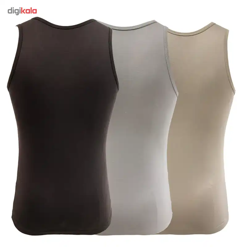 زیرپوش مردانه آریان نخ باف کد 1112-1 مجموعه سه عددی