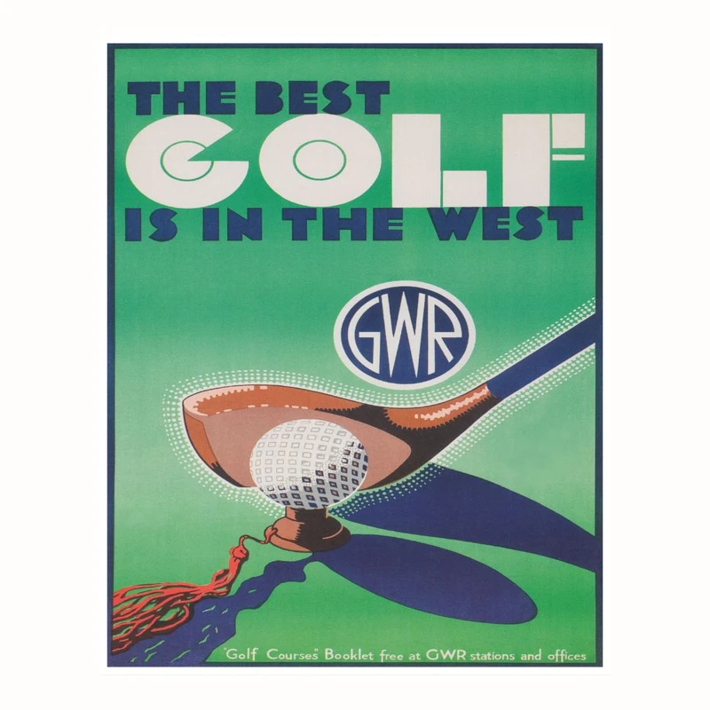 پوستر مدل بهترین گلف در غرب