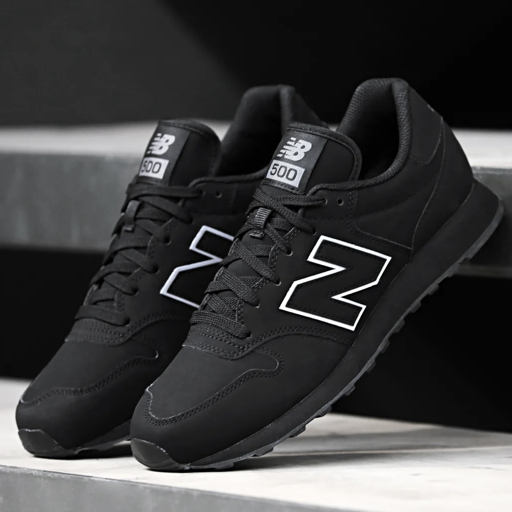 black metallic new balance