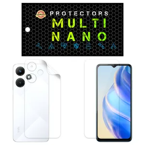  Multi Nano X-SFT Screen Protector For Infinix Hot 30i with back skin