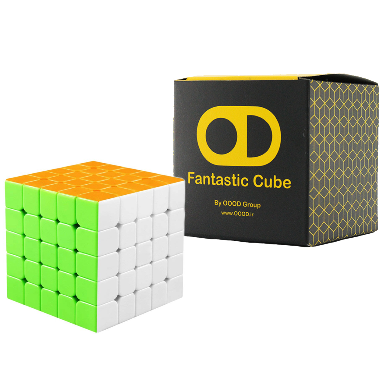  روبیک عود مدل 5x5 خودرنگ