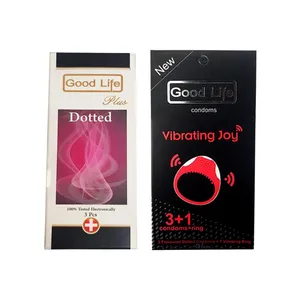 کاندوم گودلایف کد Vibrating Joy 002 مجموعه دو عددی