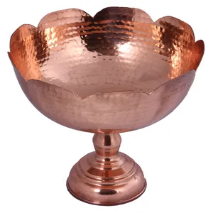 آجیل خوری مسی مدل لاله کد ZH82