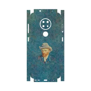 MAHOOT Self portrait with a gray felt hat-FullSkin Cover Sticker for Nokia 6.2