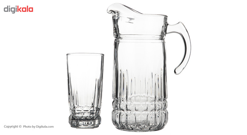 ست پارچ و لیوان 7 پارچه نوری تازه مدل 912103W