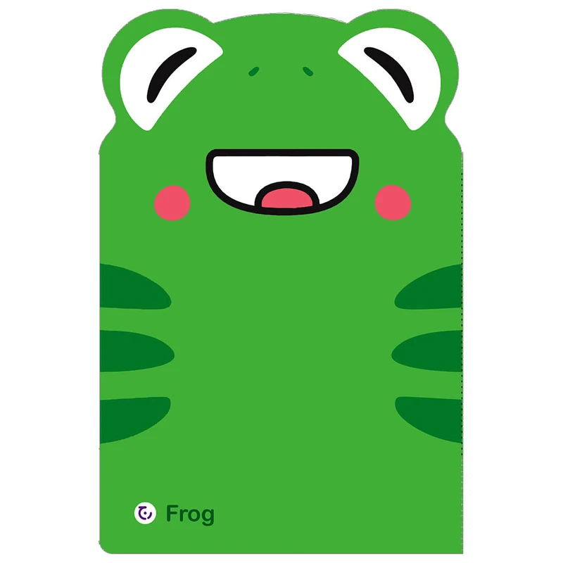 دفترچه یادداشت 32 برگ مدل حیوانات بانمک طرح قورقوری کد 12002