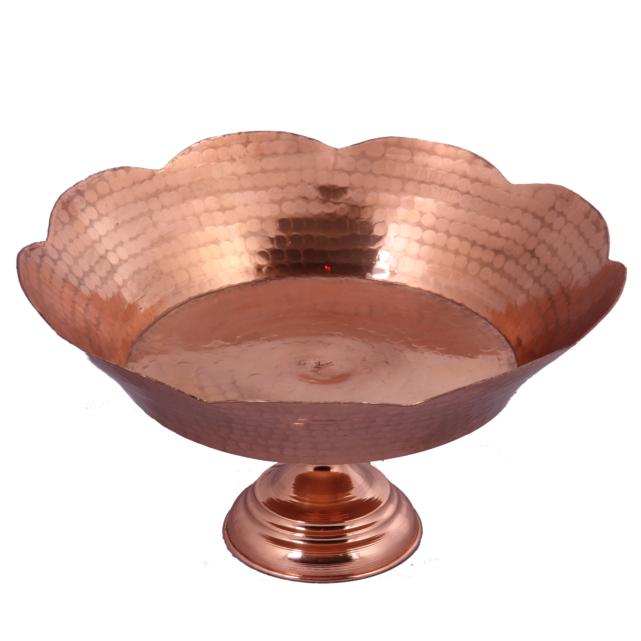 میوه خوری مسی مدل لاله کدZH85