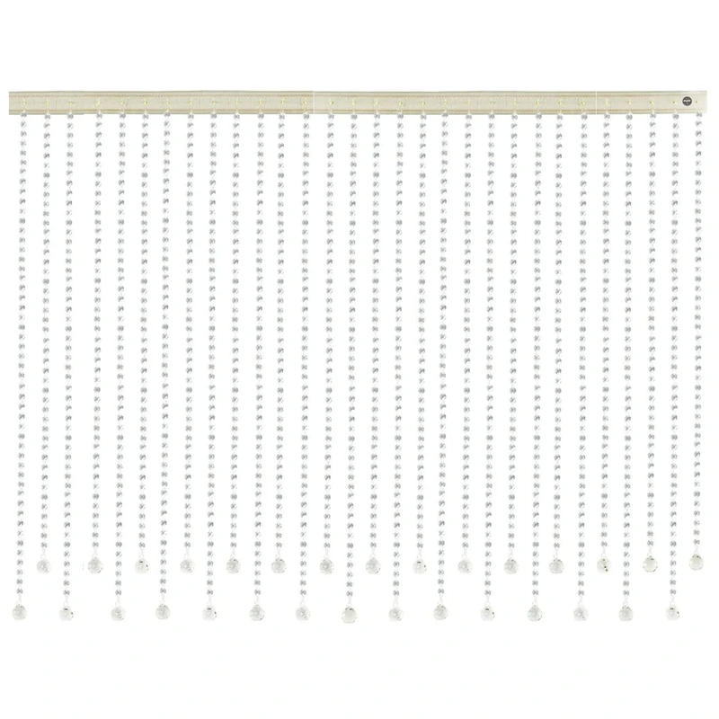 پرده آویز آریا کریستال مدل کوتاه و بلند سایز 150x300 سانتی متر