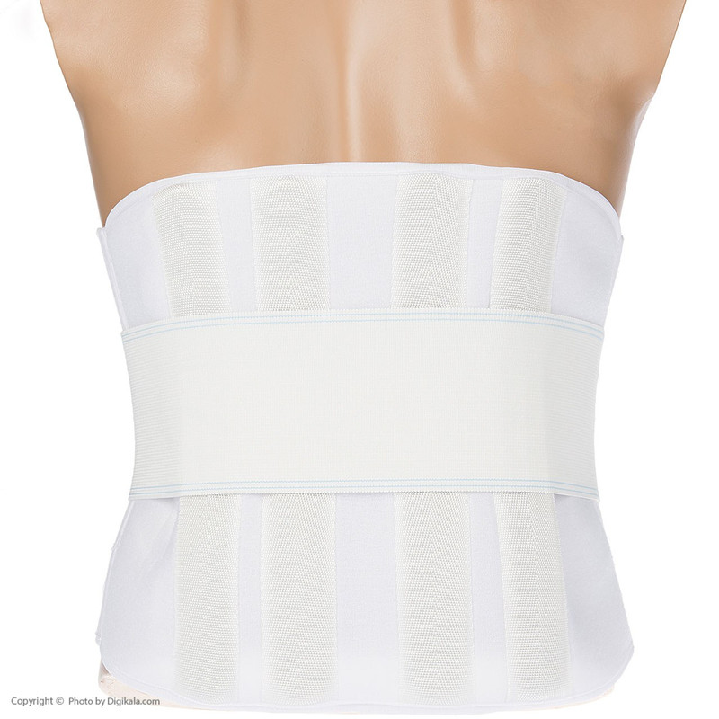 کمربند طبی پاک سمن مدل With Polyamide Hard Bar سایز بزرگ