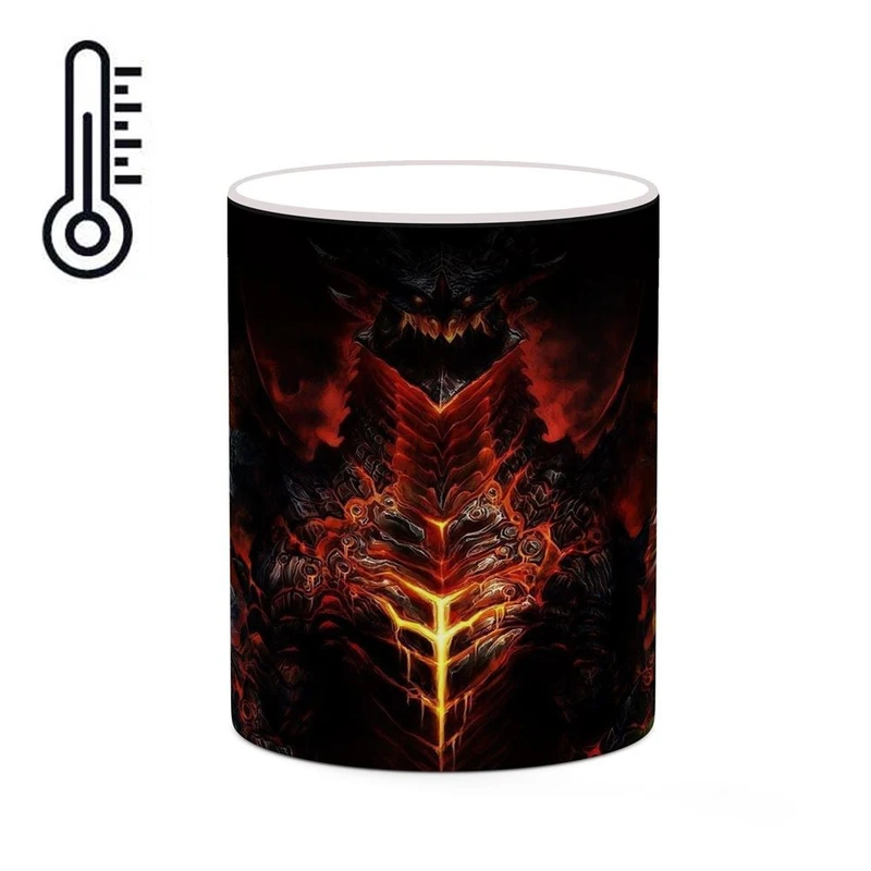 ماگ حرارتی کاکتی مدل بازی وارکرفت World Of Warcraft کد mgh31393