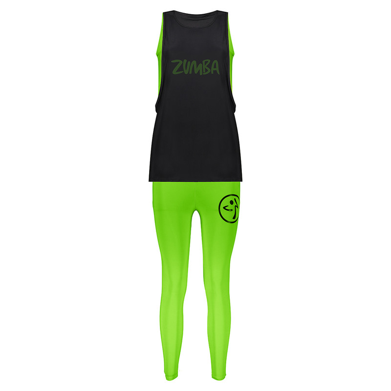 ست تاپ و لگینگ ورزشی زنانه کد G-Zumba