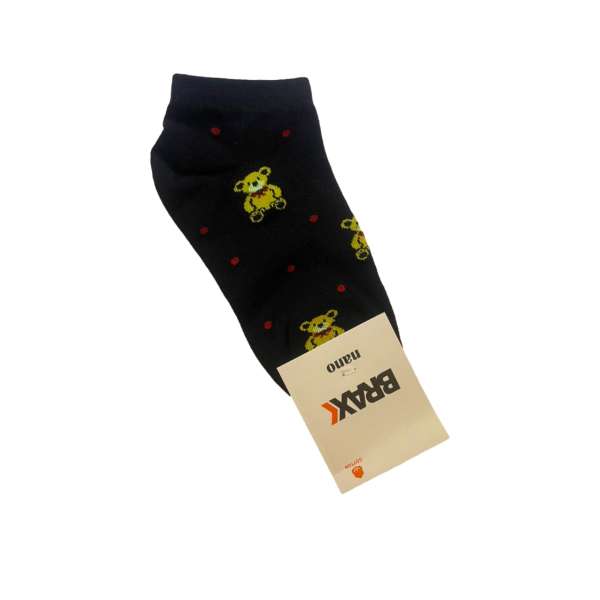 جوراب دخترانه طرح خرسی مدل R145