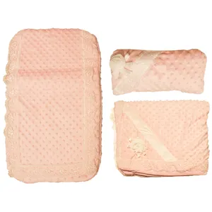 سرویس خواب 3 تکه نوزادی مدل 721114 Pink