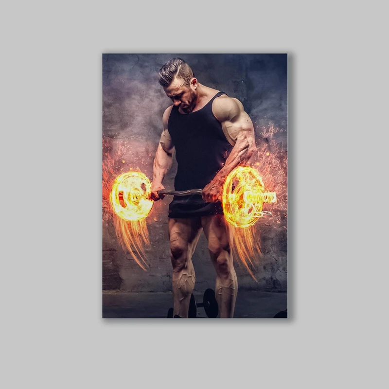 تابلو شاسی مدل انگیزشی بدنسازی کد LA-10398