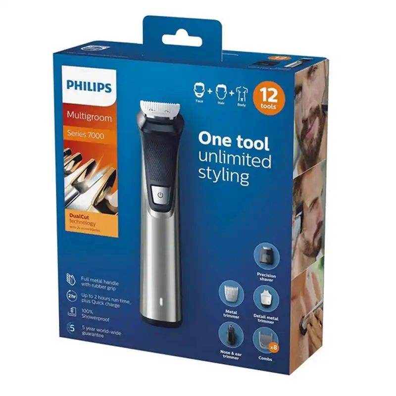 ست ماشین اصلاح موی سر و صورت فیلیپس مدل mg7735