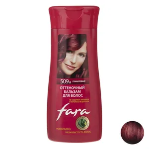 شامپو رنگ فارا مدل Pomegranate شماره 509a حجم 135 میلی لیتر