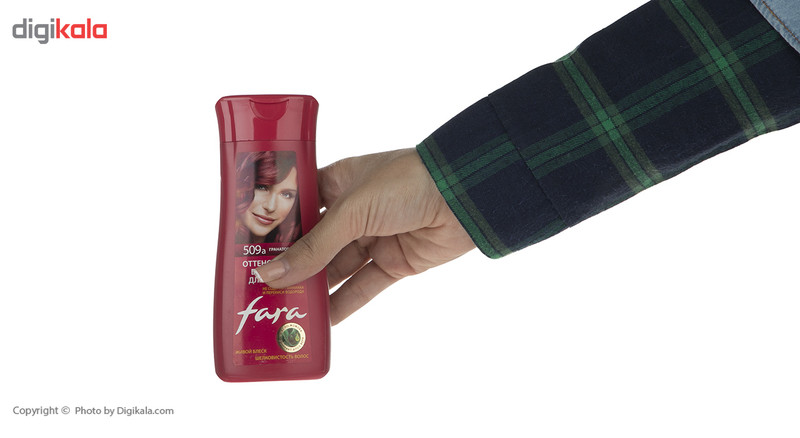 شامپو رنگ فارا مدل Pomegranate شماره 509a حجم 135 میلی لیتر