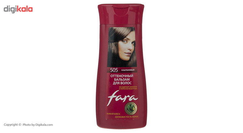 شامپو رنگ فارا مدل Chestnut شماره 505 حجم 135 میلی لیتر