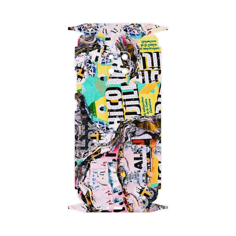 برچسب پوششی ماهوت مدل Collage of Teared Paper-FullSkin مناسب برای گوشی موبایل هوآوی Mate 20 Pro
