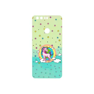 MAHOOT Rainbow unicorn adventure Cover Sticker for Honor 8