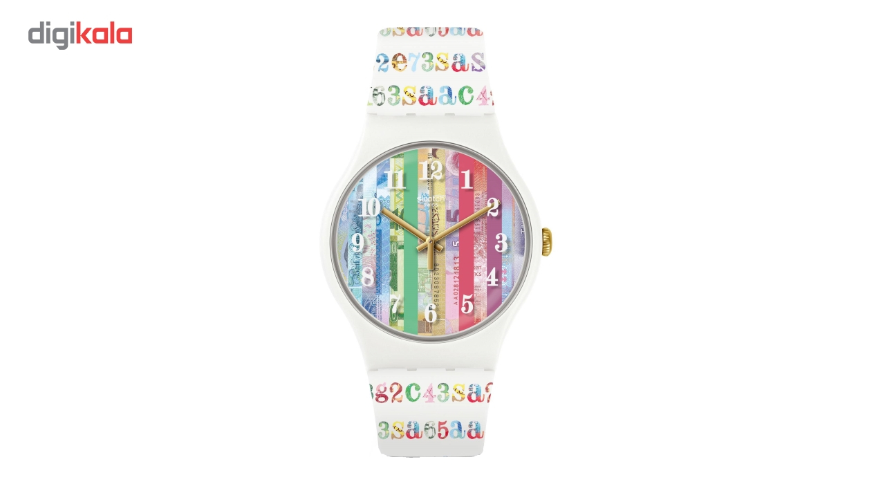 ساعت مچی عقربه ای سواچ مدل SUOZ285S